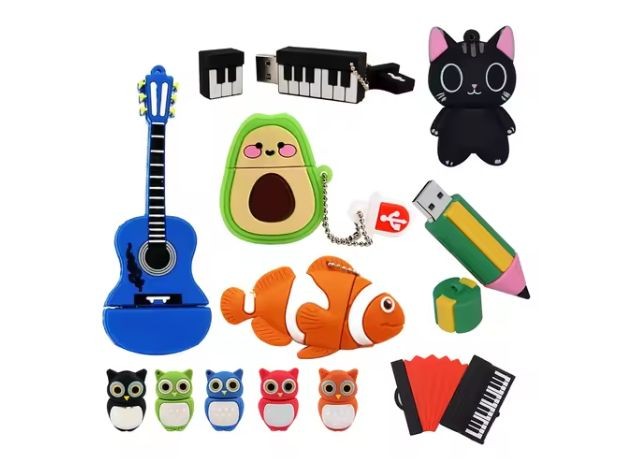 &ua PENDRIVE 16 GB FORMAS ANIMADAS